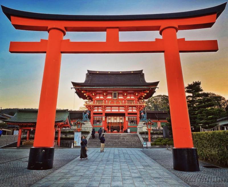 Recommendation spots at the Fushimi Inari Taisha Shrine